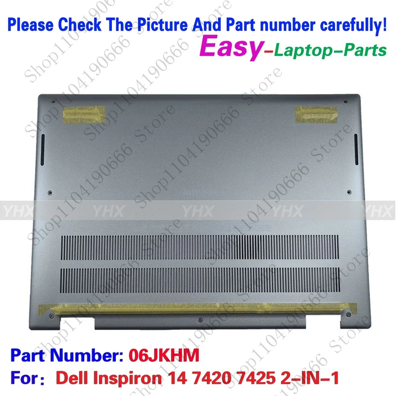

Новый bd для Dell Inspiron 14 7420 7425, базовая крышка 2-в-1, нижняя крышка корпуса 06JKHM.