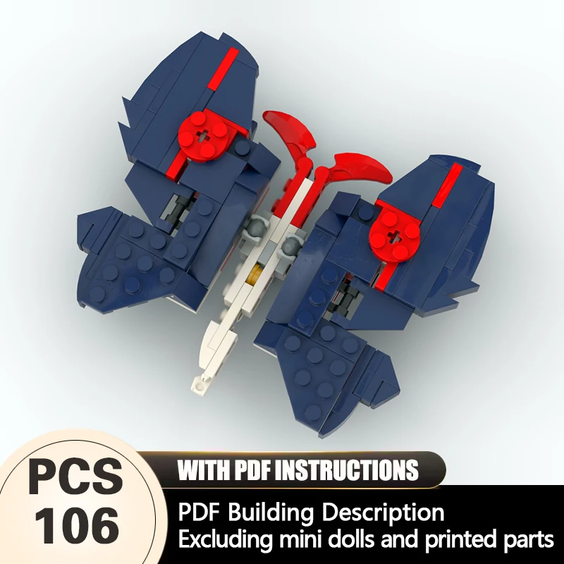 

Creators Animal Series Model MOC Building Bricks Butterfly Modular Technology Gifts Holiday Assemble Children Toys Suit