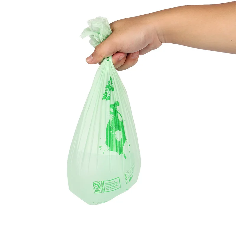 New 25/50 Kitchen Compostable Bags Degradable Garbage Bags Environmental Protection Biodegradable Garbage Bags