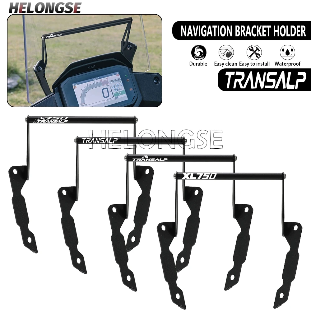 

2026 Transalp 750 GPS Navigation Extension Bar Phone Holder For Honda XL750 XL 750 2023 - 2025 12MM 22MM Cellphone Stand Support