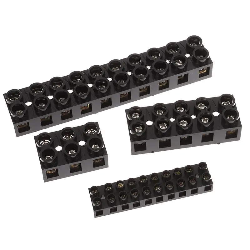 JX5 Series Terminal Block Pure Copper Conductor & Flame Retardant Housing,10A/20A/60A , Fixed PCB Screw Terminal Strip Connector