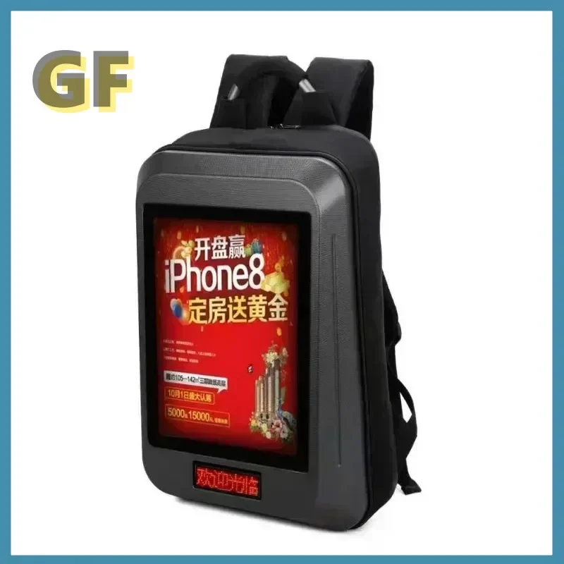 LCD advertising machine  backpack TV backpack advertising backpack  wall hanging