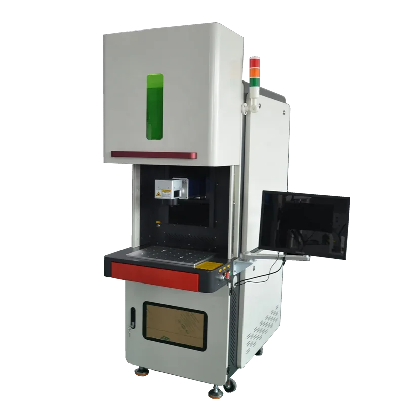 2026 Fiber Laser Marking Machine With Protect Cover  Raycus MAX 20W 30W 50W Fiber Laser Marker  Without Computer