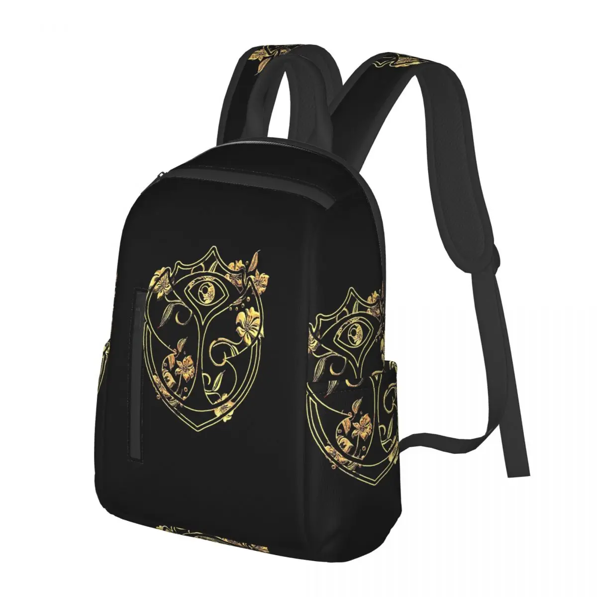 Tomorrowland Belgian Electronic Dance Music Festival Student Backpack School Bag Hiking Travel Daypack Bookbag Shoulder Bags