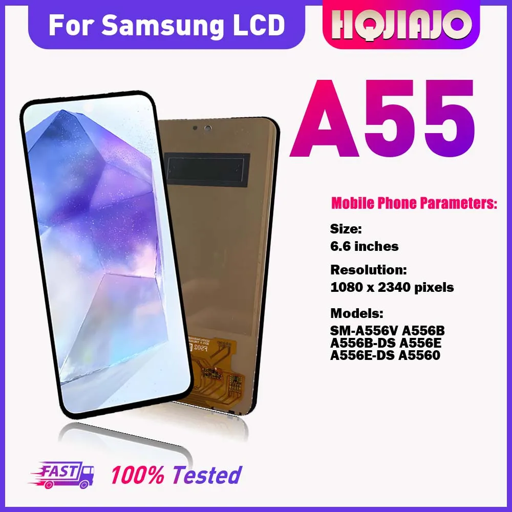 samsung-a55-sm-a556v-sm-a556b-sm-a556e-66インチ-oled-tft-lcdディスプレイ-タッチスクリーンデジタイザー交換修理-samsunga55用