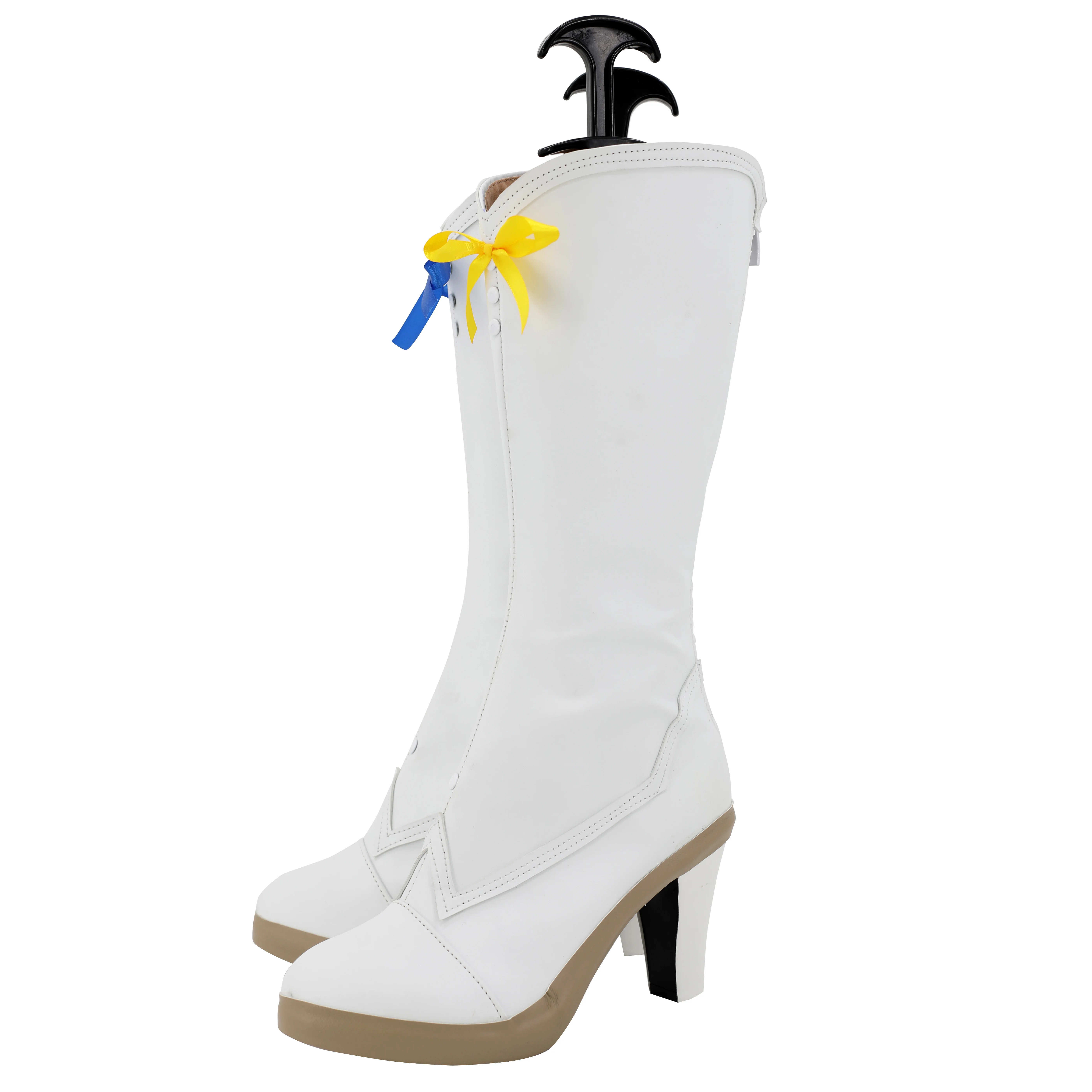 Anime Cosplay PU Botas para o Halloween, Love Live, Minami, sapatos, suporte, Custom Made