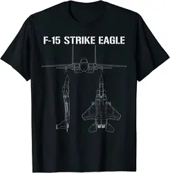 F15 Strike Eagle Shirt Vintage Military Pilot Tee