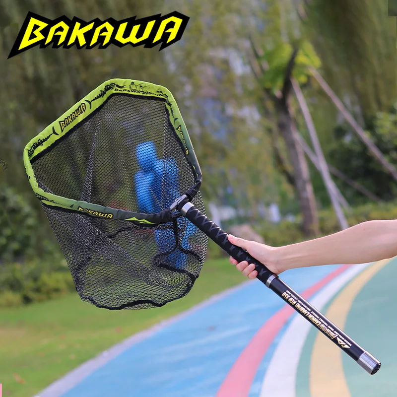 

BAKAWA 3,5 м противоскользящая ручка, сетчатый костюм, подходит для переноски различных сценариев рыбалки, товары для ловли карпа, река, озеро, море, песка