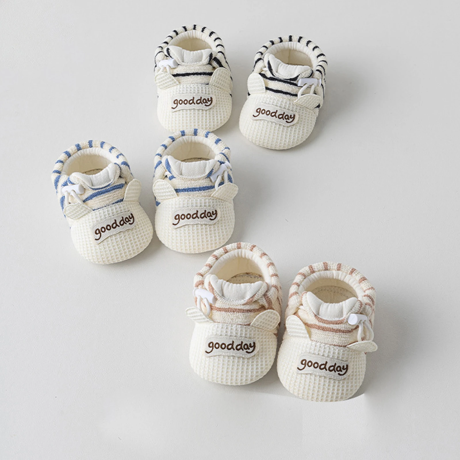 

Blotona Baby Walking Shoes Cute Fashionable Infant Comfortable Non Slip Socks Shoes with Gripper