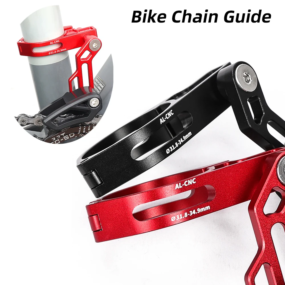 

Lebycle MTB Bike Chain Stabilizer Bicycle Chainring Guide Positive Negative Tooth Single Disc Protector for Mountain Road Bike