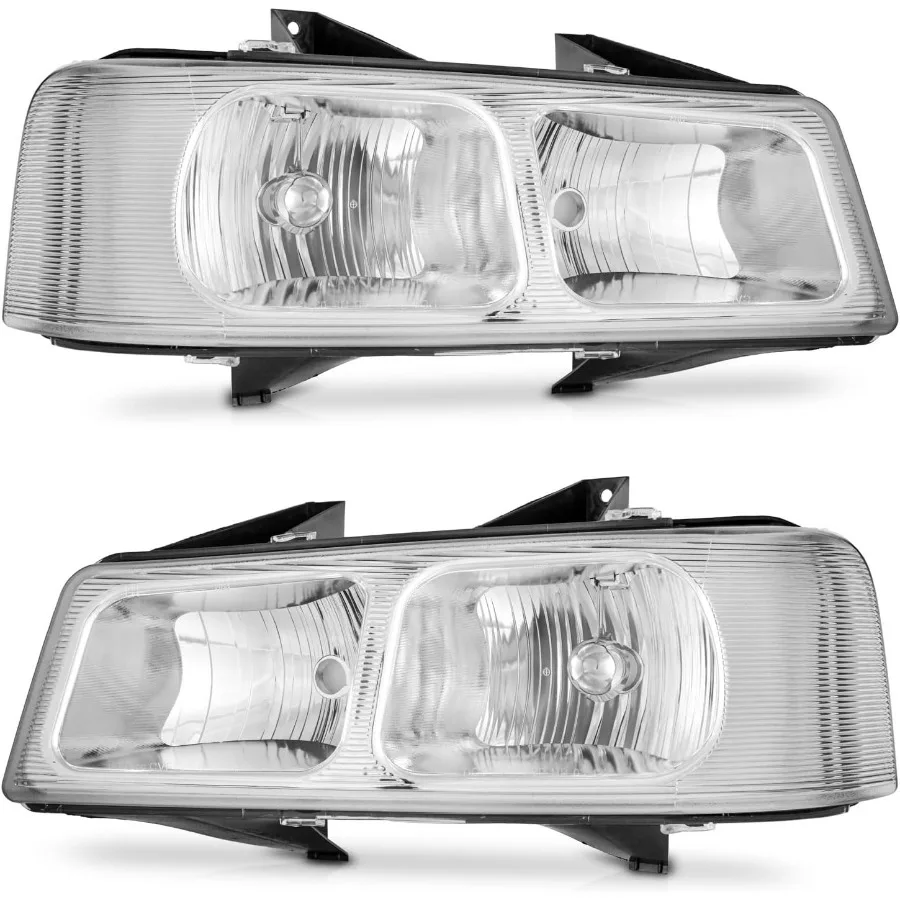 

Фары в сборе для Chevy Express 1500/GMC Savana 1500 2003-2014 гг.; Совместимость с Chevy Express 2500 3500/GMC Sav 2003-2023 гг.