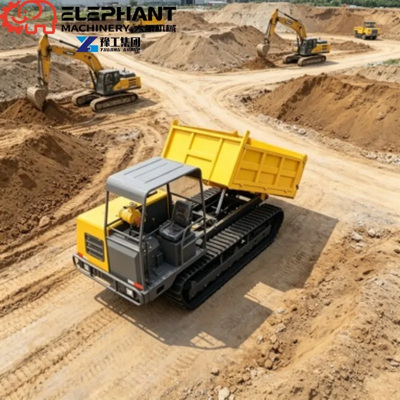 Best Selling Mini Track Dumper MIni Dump Truck Diesel Electric Crawler Mini Dumper