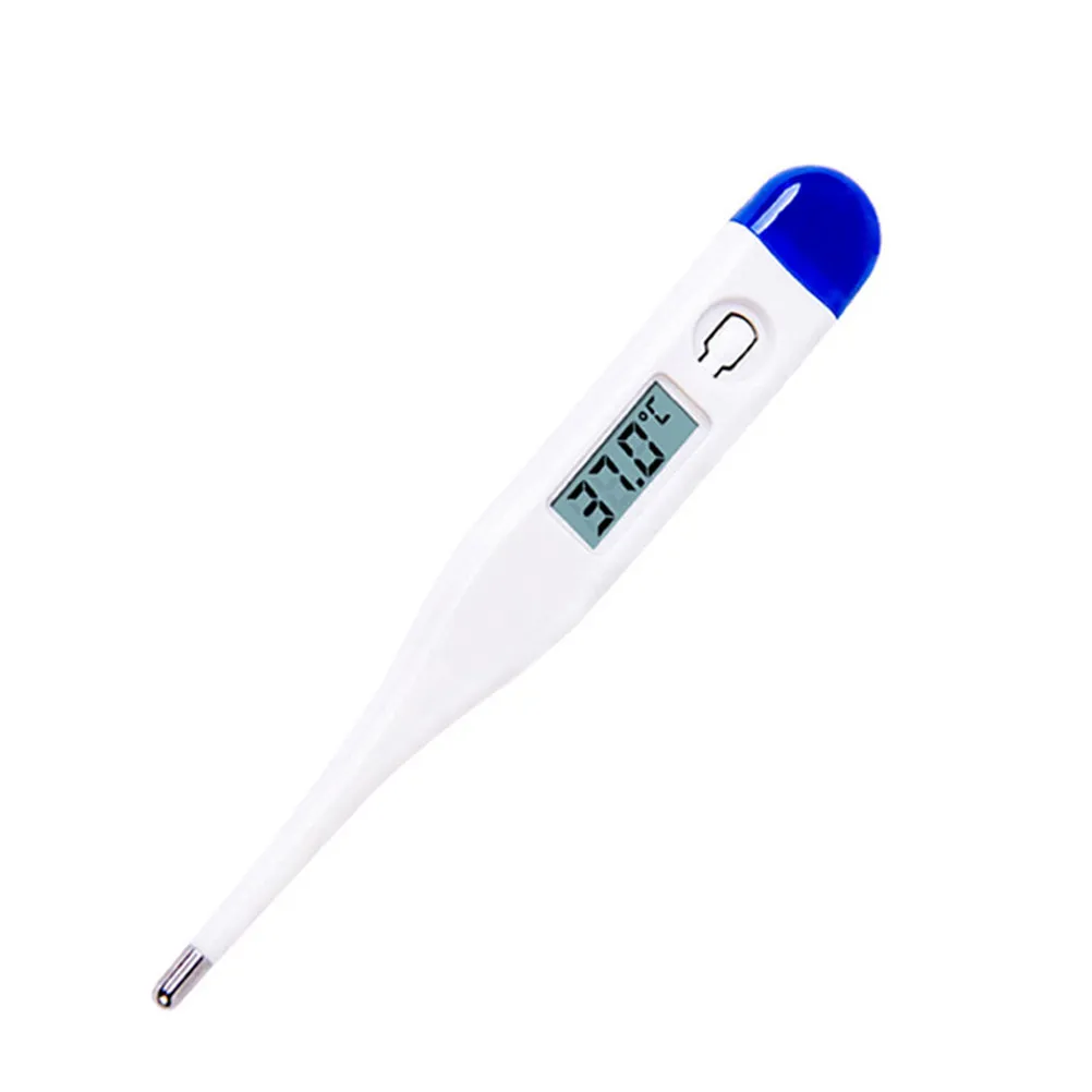 Electronic Thermometer Plastic Small Size Quick Response Accurate Reading Button Battery Indoor Outdoor Digital Baby Temperature