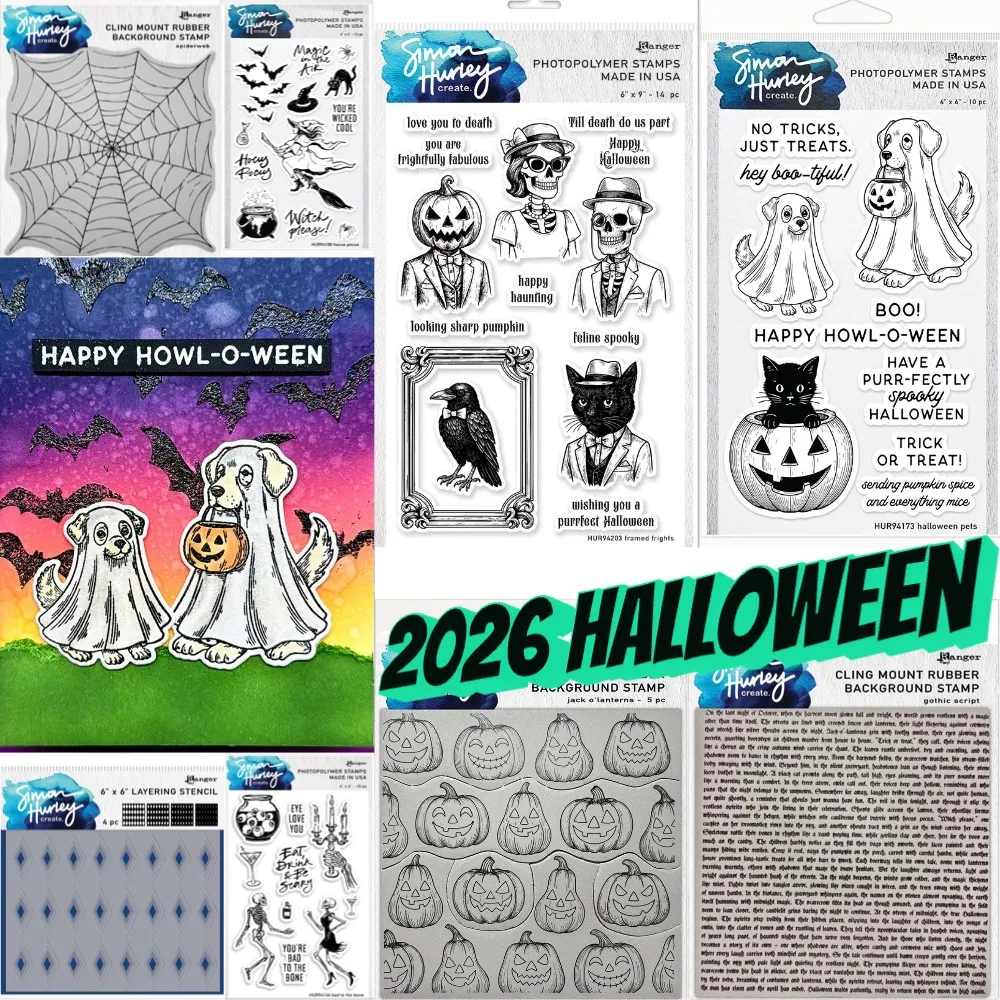 2026 Halloween Pumpkin Metal Cutting Dice And Stamps For Scrapbooking Stencil Embossing Mold DIY Paper Cards Craft Cutting