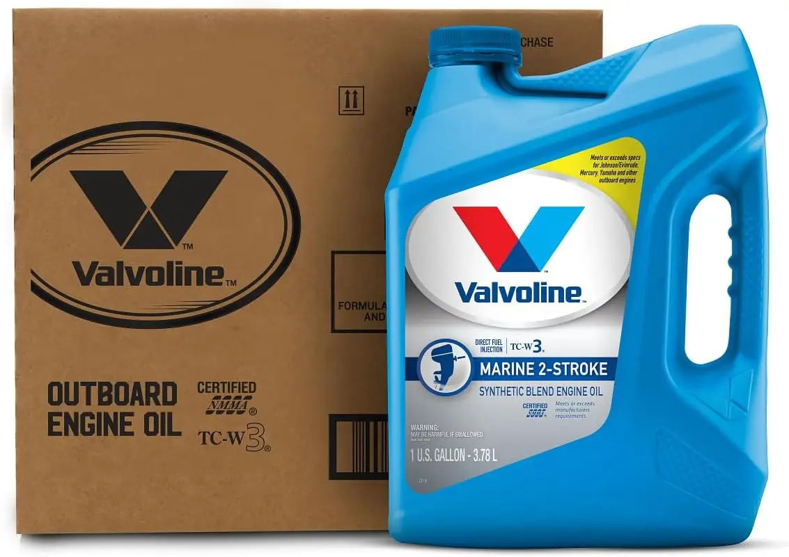 

Valvoline 2-Cycle Marine TCW-3 Motor Oil 1 GA, Case of 3