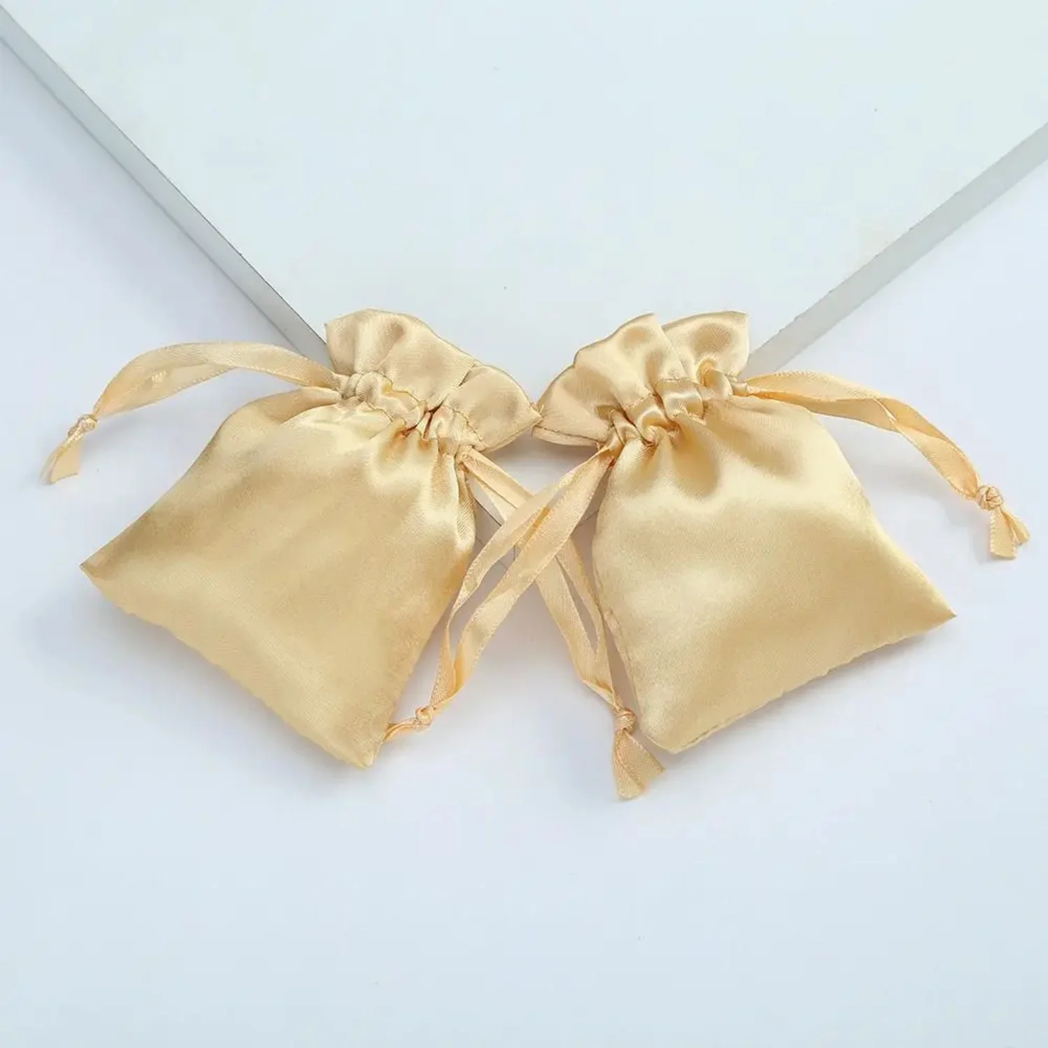 

Satin Satin Bags Jewelry Small Multi Colors Drawstring Packaging Pouches Wedding