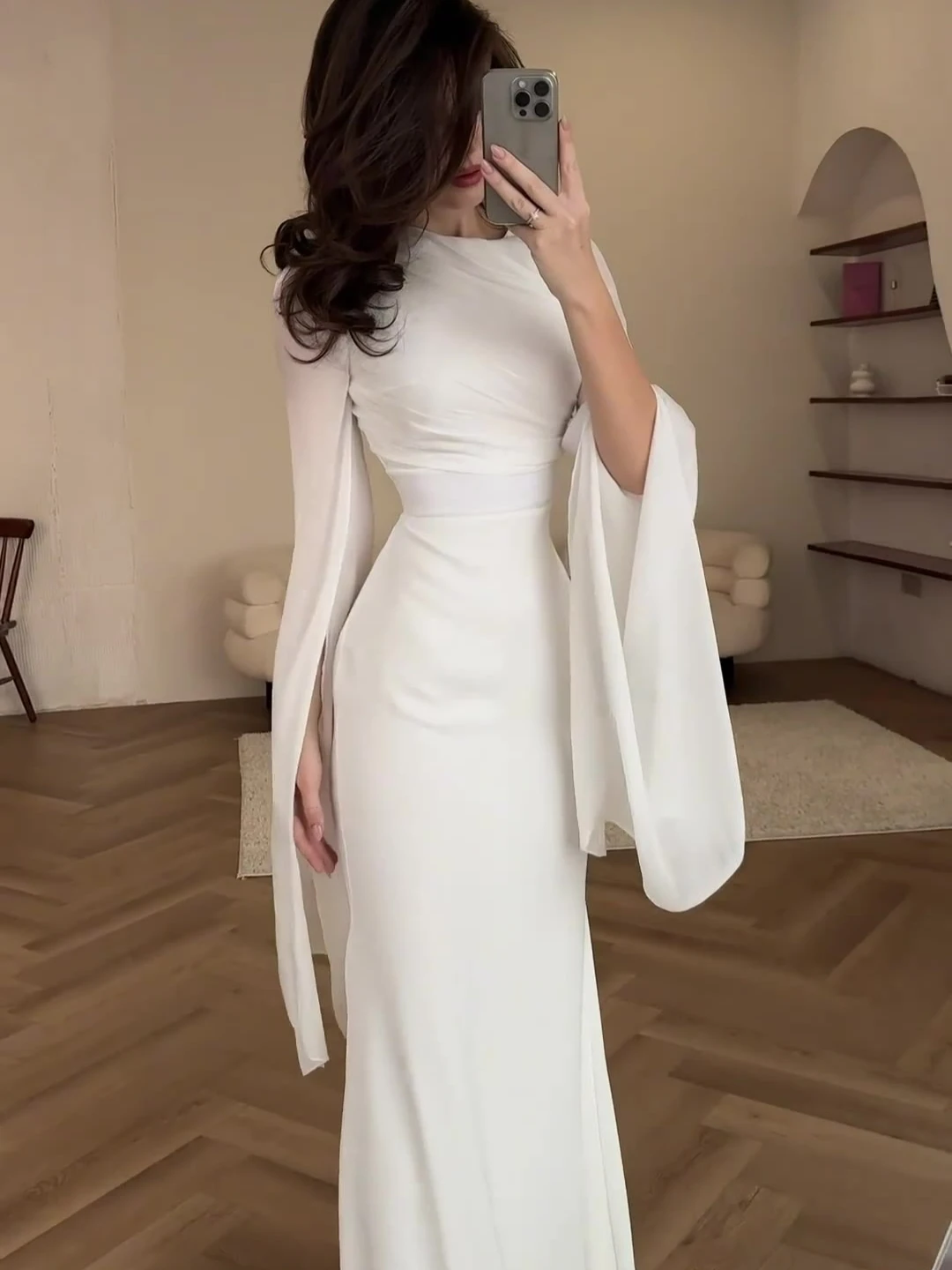 Mesh Slit Long Sleeve Maxi Dress Women Satin Patchwork Bodycon Party Gown Summer Vocasion Dress Платье С Длинным Рукавом