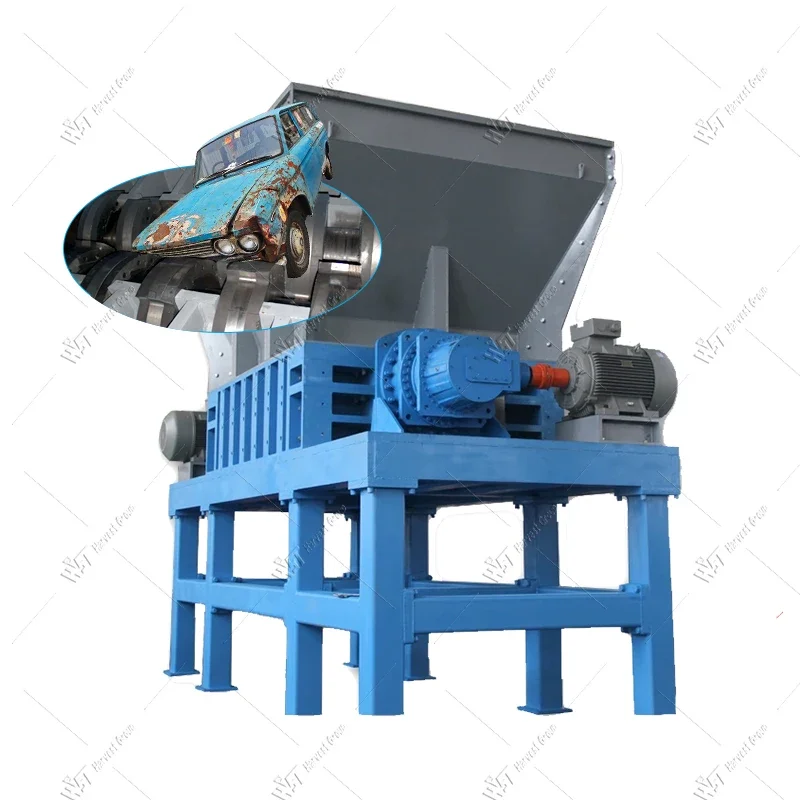 High Capacity Waste Scrap Metal Steel Recycle Shredder Iron Scrap Metal Shredders