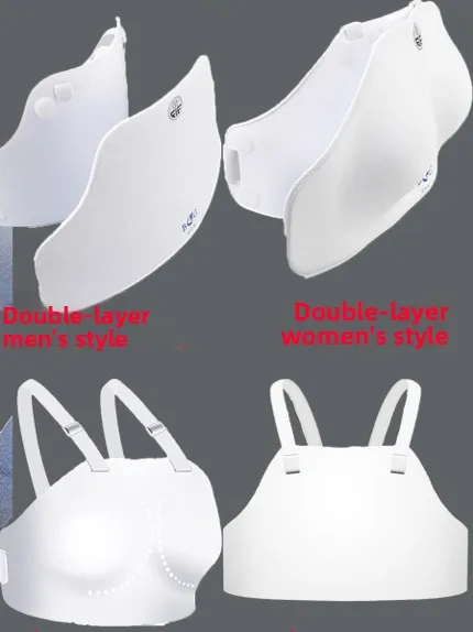 Fencing Chest Protector Men's Women's Equipment Practice Competition Armor Sport Fitness Equestrian Archery Protection