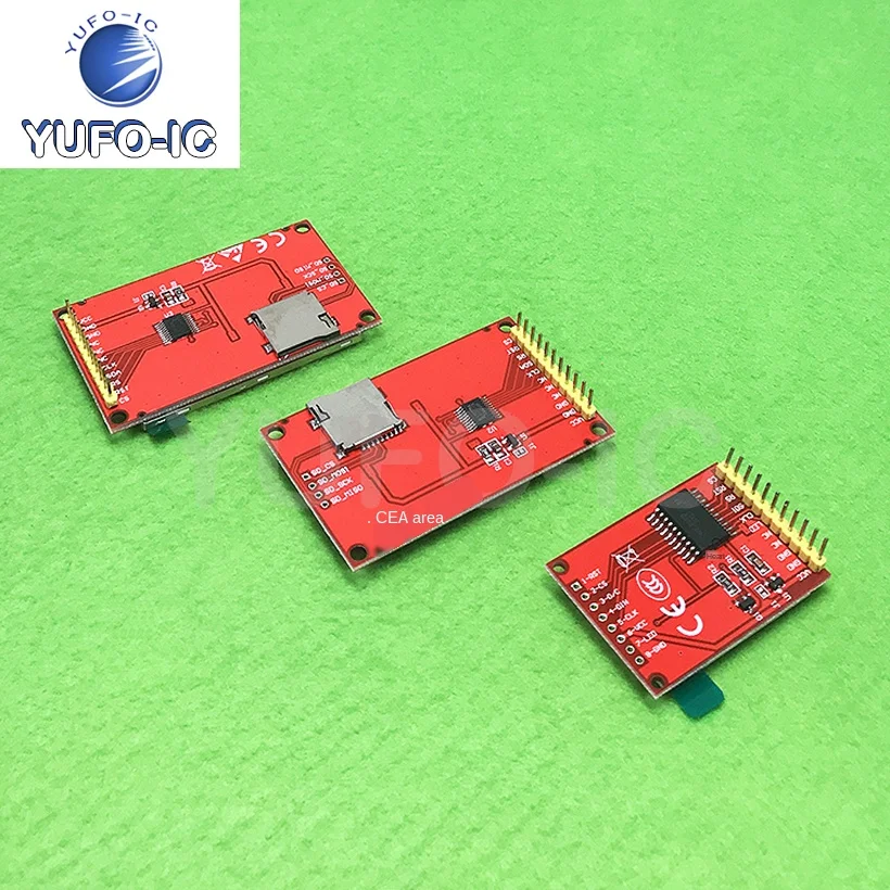 السفينة حرة 3 قطعة TFT وحدة LCD Pi وحدة المنفذ التسلسلي LCD شاشة ملونة فقط يحتاج 4 Io 1.44/1.8/2.0 "اختياري