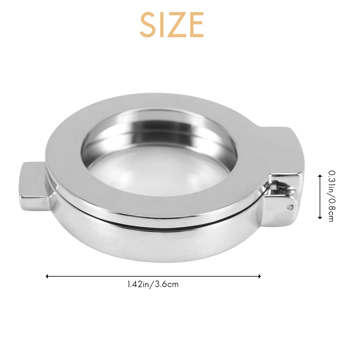 【Last-Chance!】R503-P-Zinc Alloy Enclosure for R503 Fingerprint Sensor Module Scanner