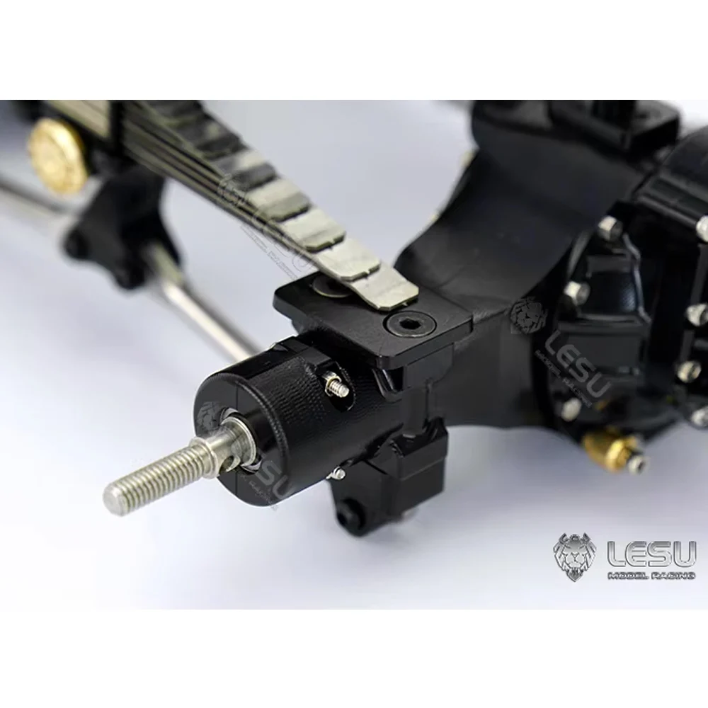 LESU X-8002  1/14 truck model rear suspension assembly suitable for Tamiya tractor original hole position RC modified mud truck