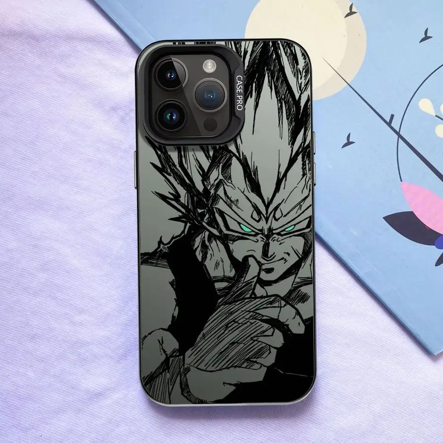 Dragon Ball Goku Vegeta Soft Shell Case for iPhone XS MAX 14 11 13 Pro MAX XR 12 16e 16Pro 15 14Pro - náhled 2