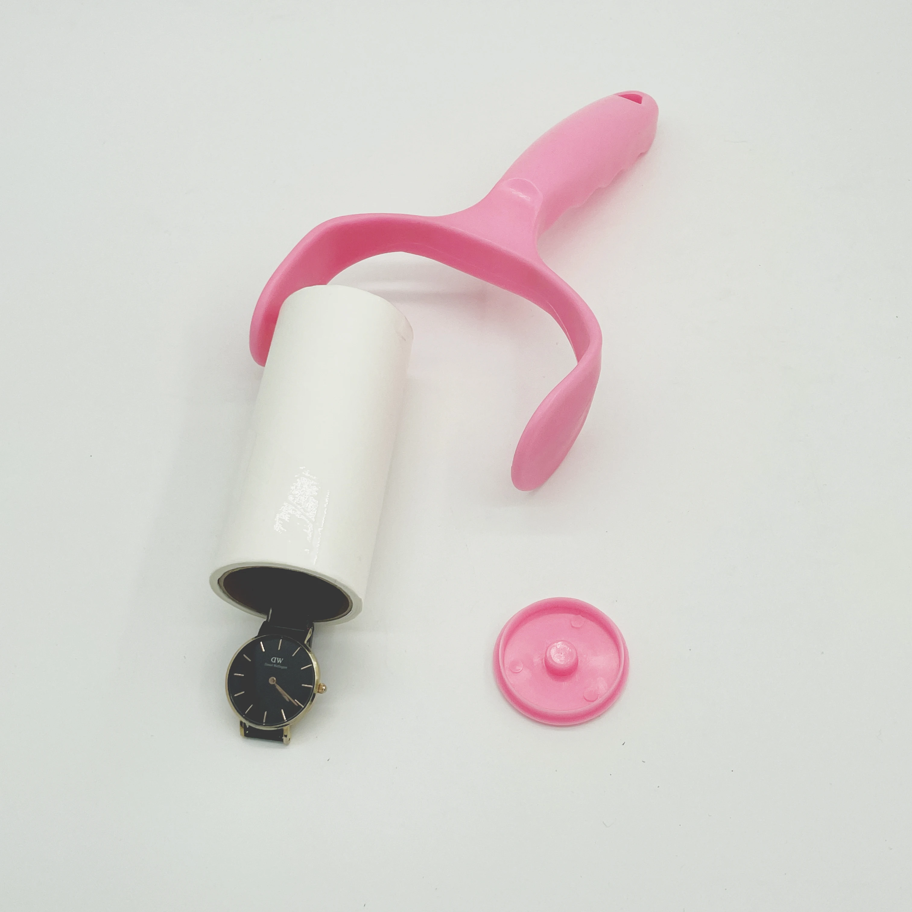 Tearable Roll Paper Sticky Roller Dust Wiper Safe Stash 2