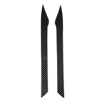 Car Armrest Box Decoration Cover Trim Stickers Inside For Dodge RAM 1500 2018-2022 Accessories Carbon Fiber