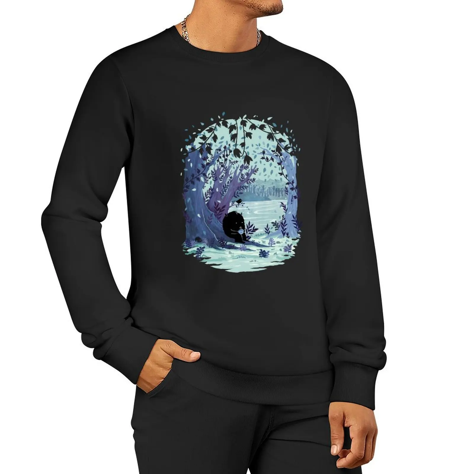 

A Quiet Spot of Tea Pullover Hoodie graphic t shirts men men's sweat-shirt set oversize sweatshirt
