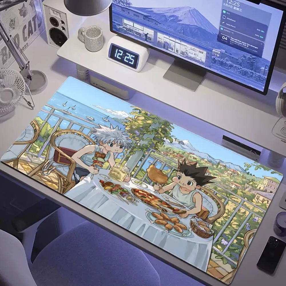 Mouse Pad HD Print Japan Anime Keyboard Pad H-hunter x H-hunter Gon Desk Mouse Mat Rubber Tapis Souris Gaming Notbook Mousepad