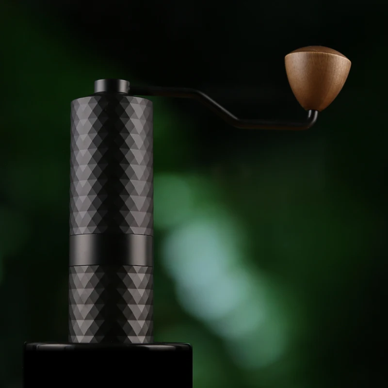 Havmore CNC‑Carved Professional Adjustable Stainless Steel Burr Portable Hand Coffee Bean Grinder - view 3