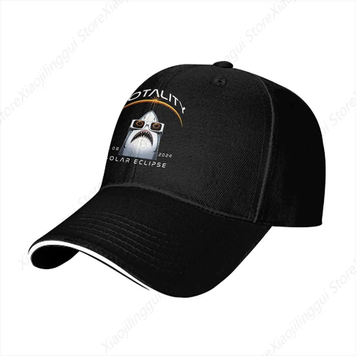 Washed Men's Baseball Cap Totality Sports Snapback Caps Dad Hat Shark Scuba Diving Golf Hats