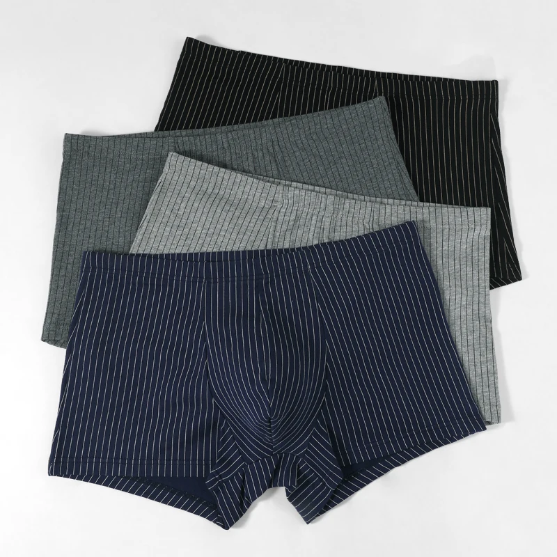 

5pcs Men's pure cotton underwear. Simple-style men's cotton boxer shorts. Thin styles for summer. Comfortable