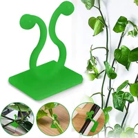 10/30/50Pcs Plant Climbing Wall Fixture Clips Rattan Vine Fixer Self-Adhesive Hook Invisible Garden Binding Clip Wall StickyClip 2