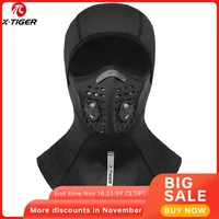 X-TIGER Winter Cycling Cap Fleece Thermal Full Face Cover Windproof Anti-Dust Cycling Mask Balaclava Skiing Skating Hat