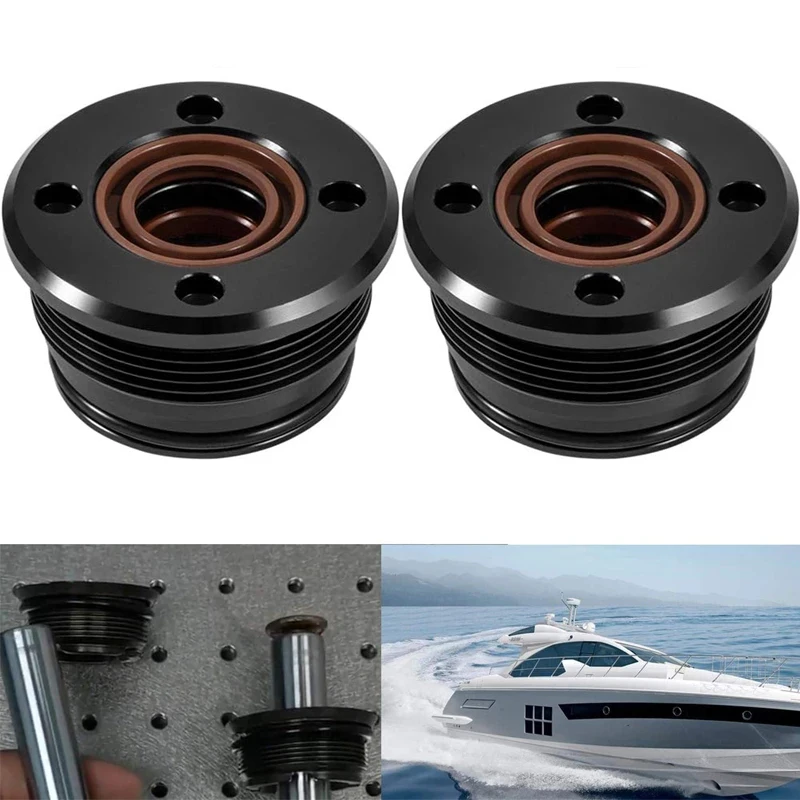 TM 2pcs/set Trim Cylinder RAM Rebuild Kit Fit for Volvo Penta Trim Cylinder 3860881 290 872612 872837 Duo Prop