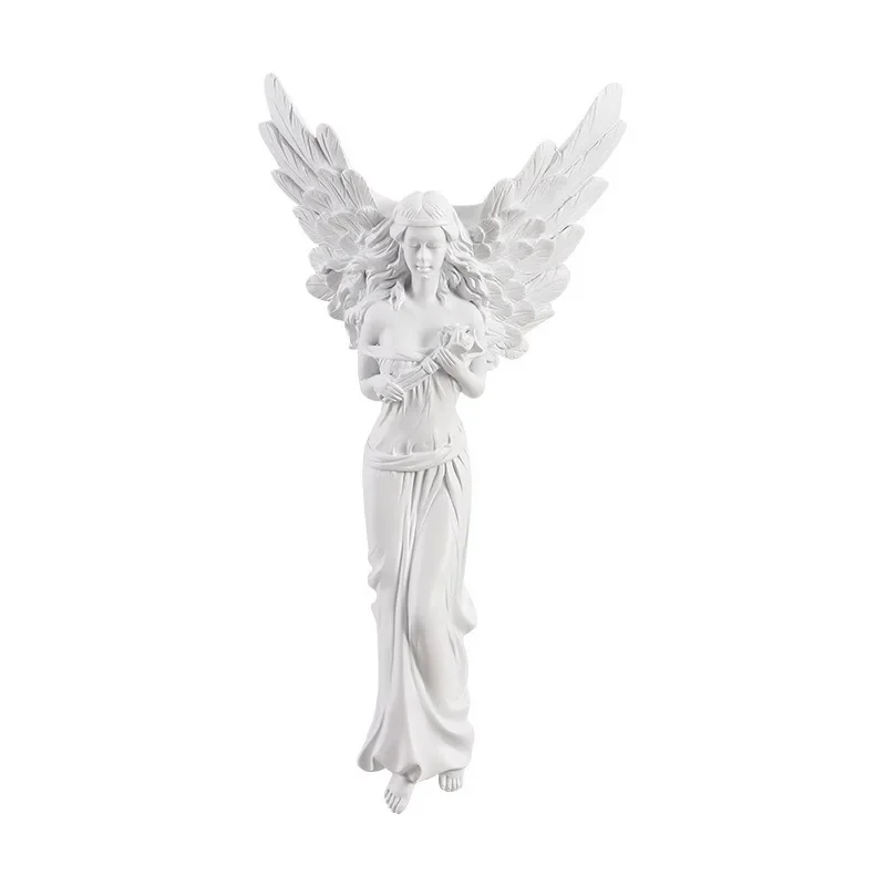 

French wall lamp premium baroque retro angel corridor bedside
