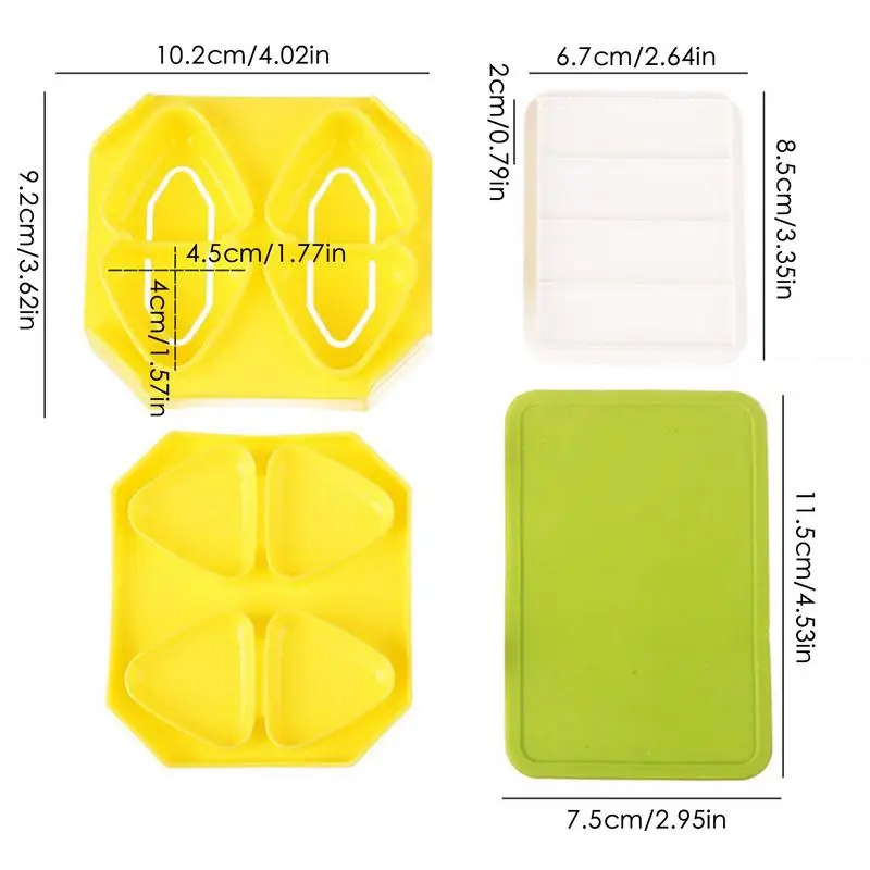 Triangle Onigiri Mold DIY Sushi Maker Kit Sushi Tool Making Machine Roller Rice Sushi Meat Rolling Kitchen Accessories Gadget