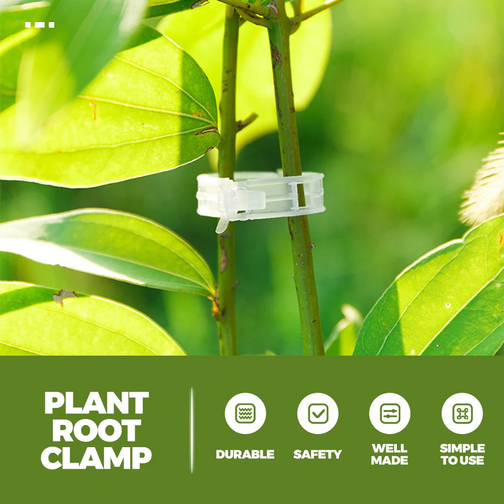 

300pcs Plant Clips Gardening Support Vine chid Tomato Climbing Plants Wall Durable Lightweight Practical Garden Tool