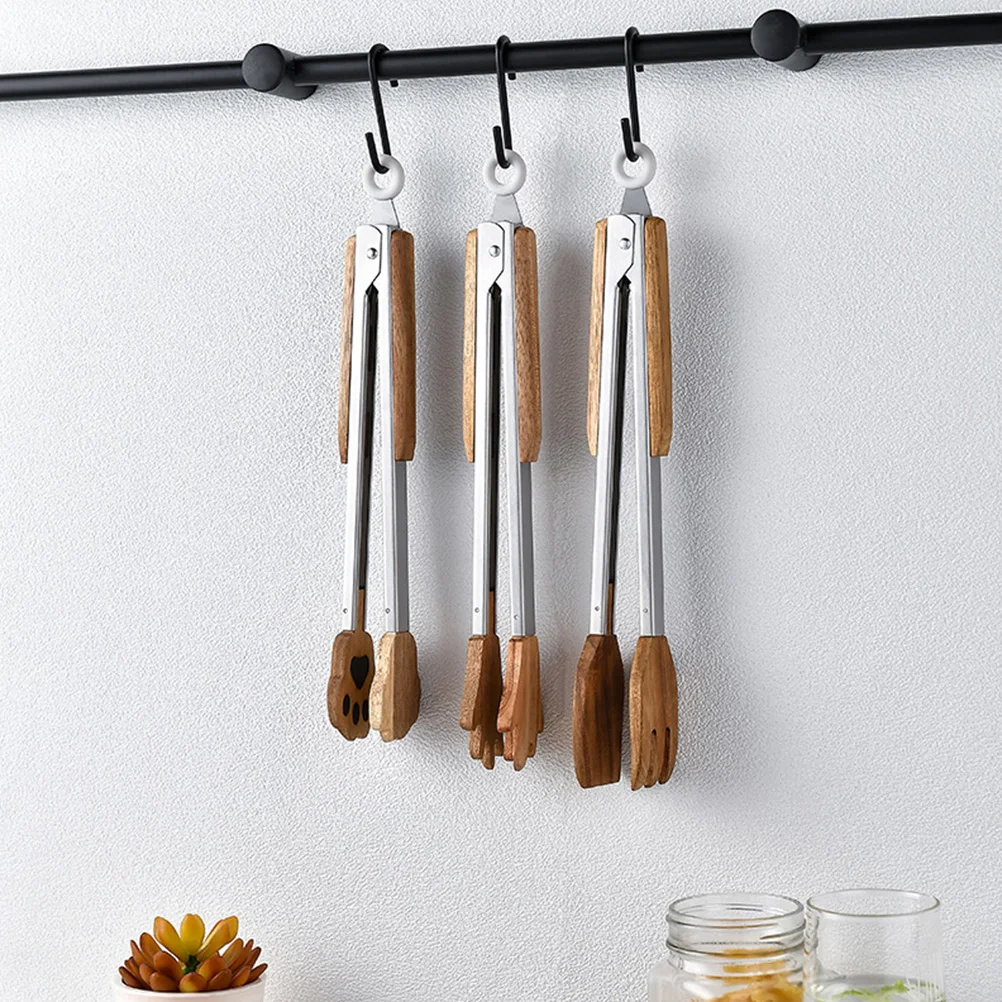 

Food Clip Claw Stainless BBQ Tongs Kitchen Essential Salad Utensils Buffet Clamps Baking Serving Home Tongs Tools