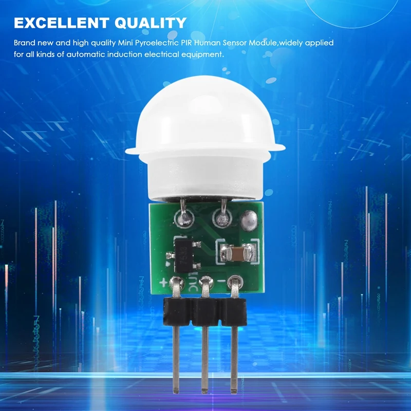 AM312 PIR Sensor، 5 Pack PIR Motion Sensor Outdoor Mini Pyroelectric Infrared PIR Human IR Sensor Module Body