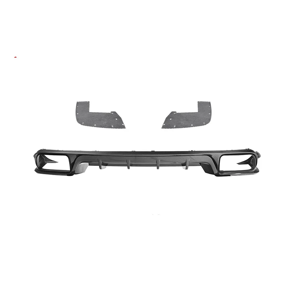 

Suitable for 18-UP Porsche Cayenne 9Y0 TKT carbon fiber rear lip assembly