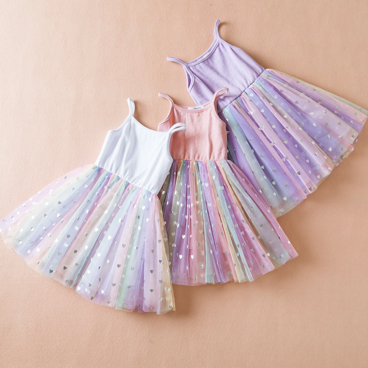 

2 3 4 5 6 7 Years Puffy Sleeve Girls Dress Summer Princess Baby Dress Christmas New Costume Birthday Party Gift Kids Clothes