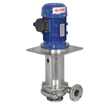 مصنع المهنية المخصصة JKV مضخة الفولاذ المقاوم للصدأ العمودي SUS316 استقرار المواد