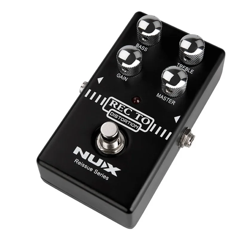 NUX REC TO Distortion - Heavy Metal & Hard Rock Guitar Pedal with Bass/Treble Controls view 4