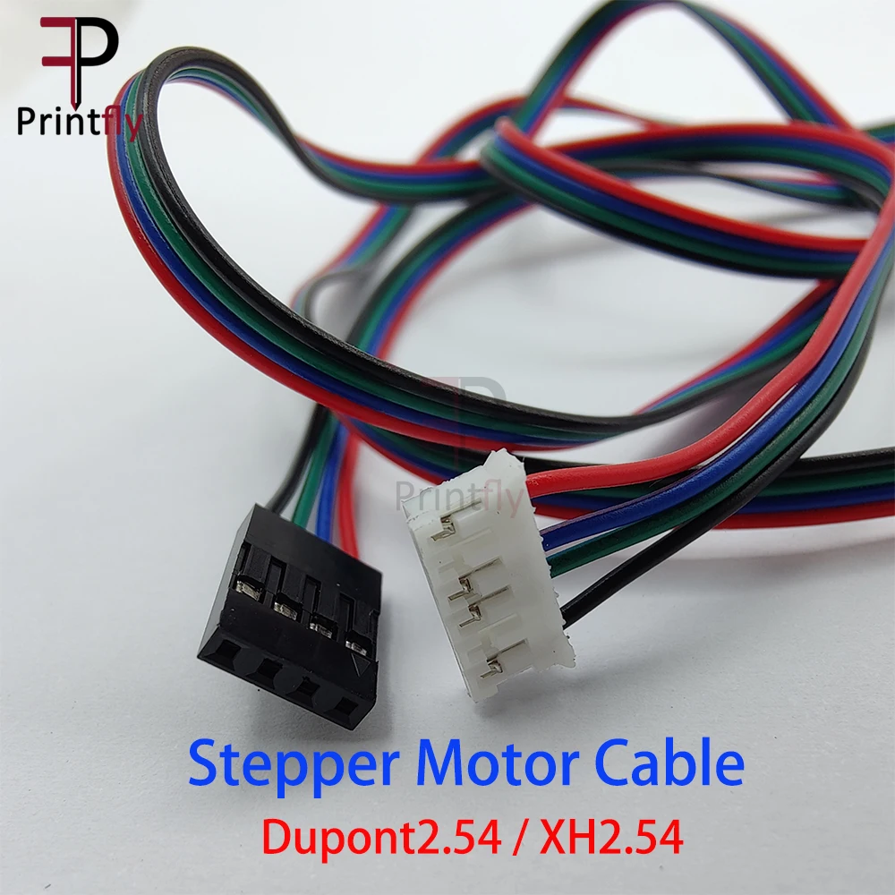 3D Printer Stappenmotor Kabels XH2.54 Dupont2.54 Lengte 70 CM/100 CM/120 CM/150 CM/200 CM/300 CM 4pin naar 6pin 42 Connector Draad