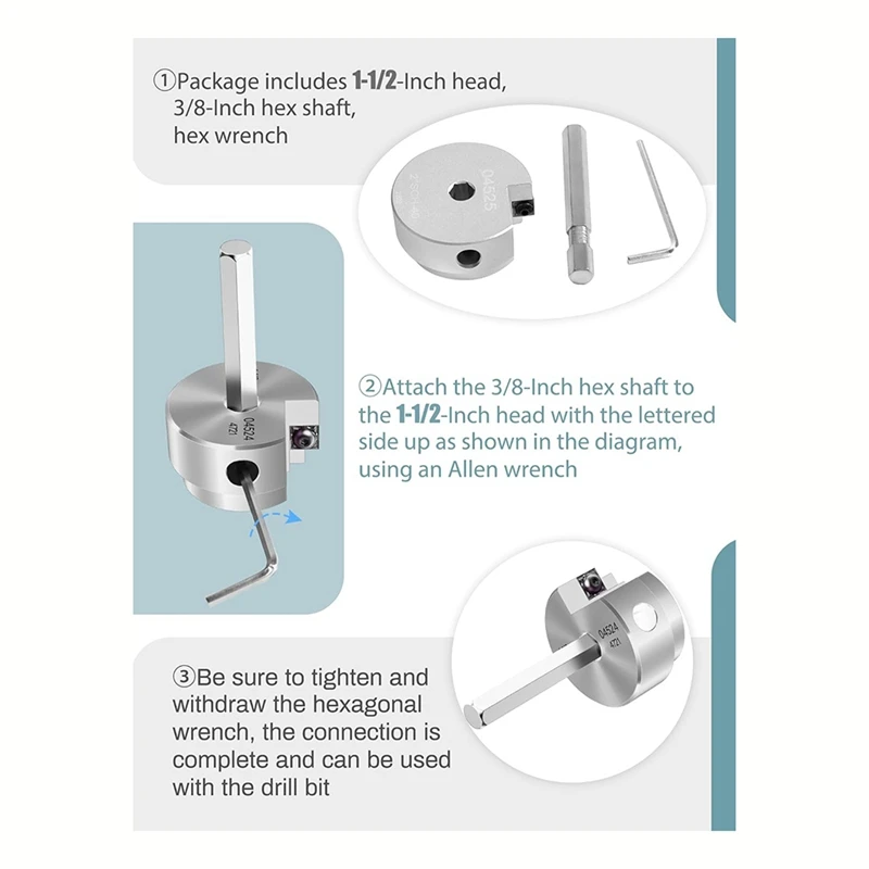 PVC Pipe Reamer 1.5 Inches