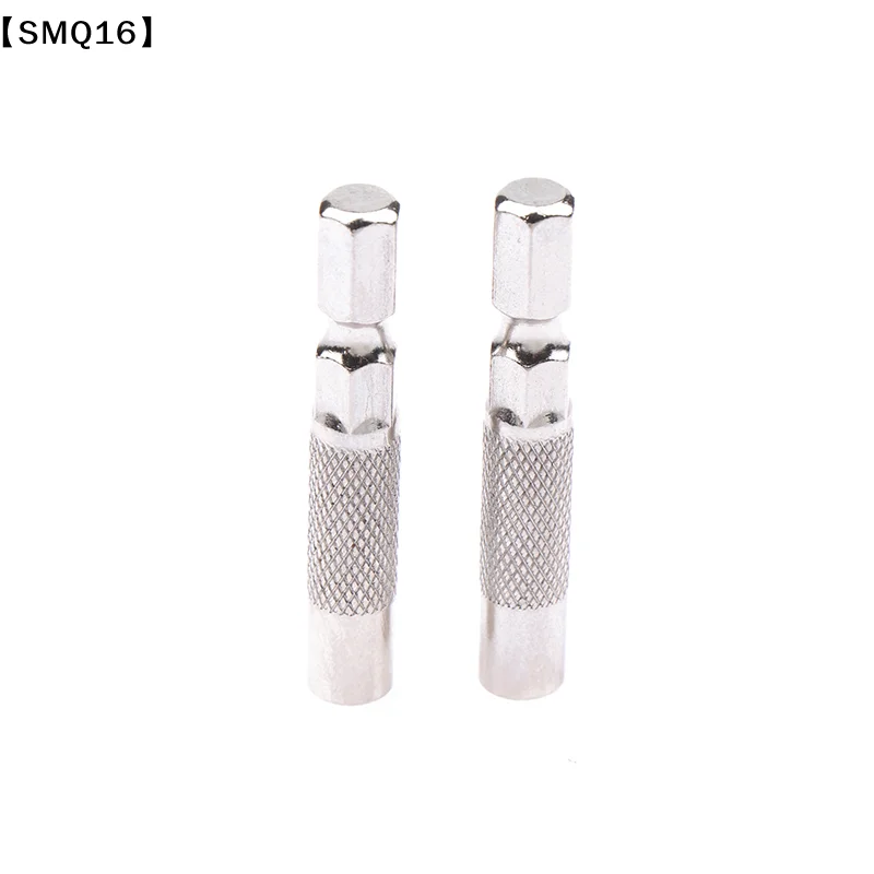 2pcs Hex Shank 6.35mm To 4mm Insert Bit Adapter Electric Screwdriver Socket Holder Micro Bit Adapter Magnetic Holder Tools【SMQ】