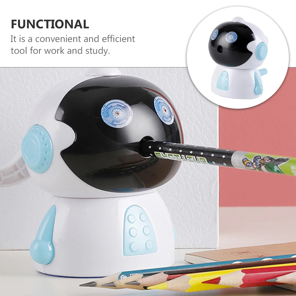 Spaceman Bleistiftspitzer Handheld Desktop Kunststoff Metall Kleine Kinder Student Cartoon Form Kreative Schule Büro Geschenk